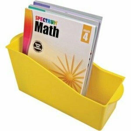 DEFLECTO Book, Bin, Yellow DEF39508YEL